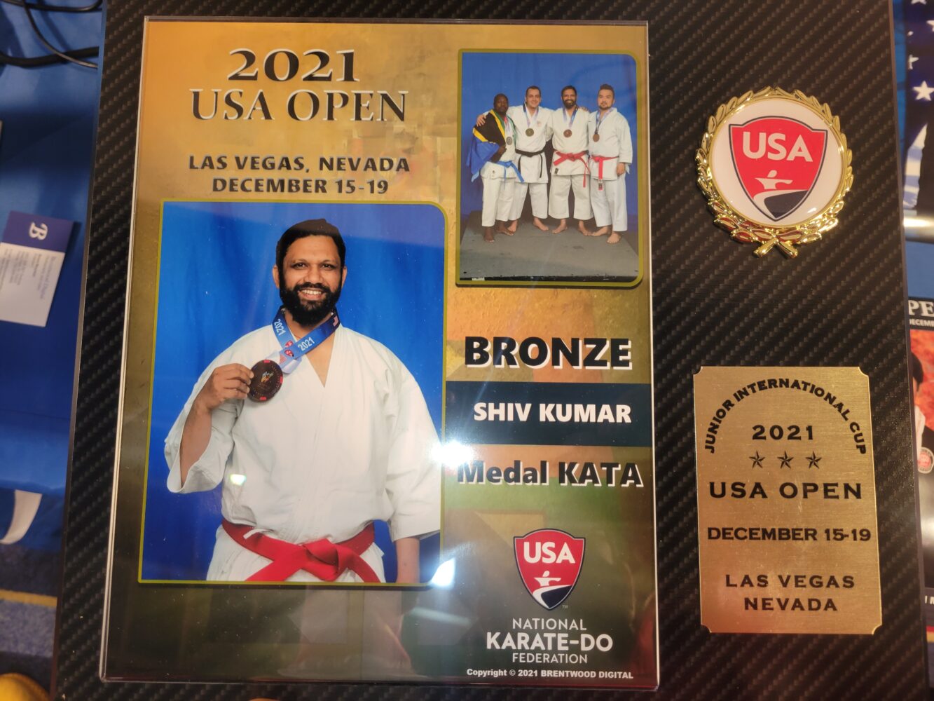 Sensei Shiv K. Panchal with Shihan
